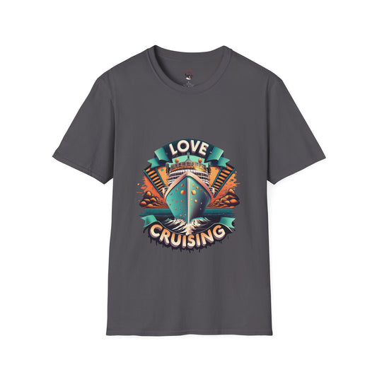 Cruise Ship T-Shirt - 'Love Cruising' Tee - Perfect Gift for Cruise Lovers & Travel Enthusiasts